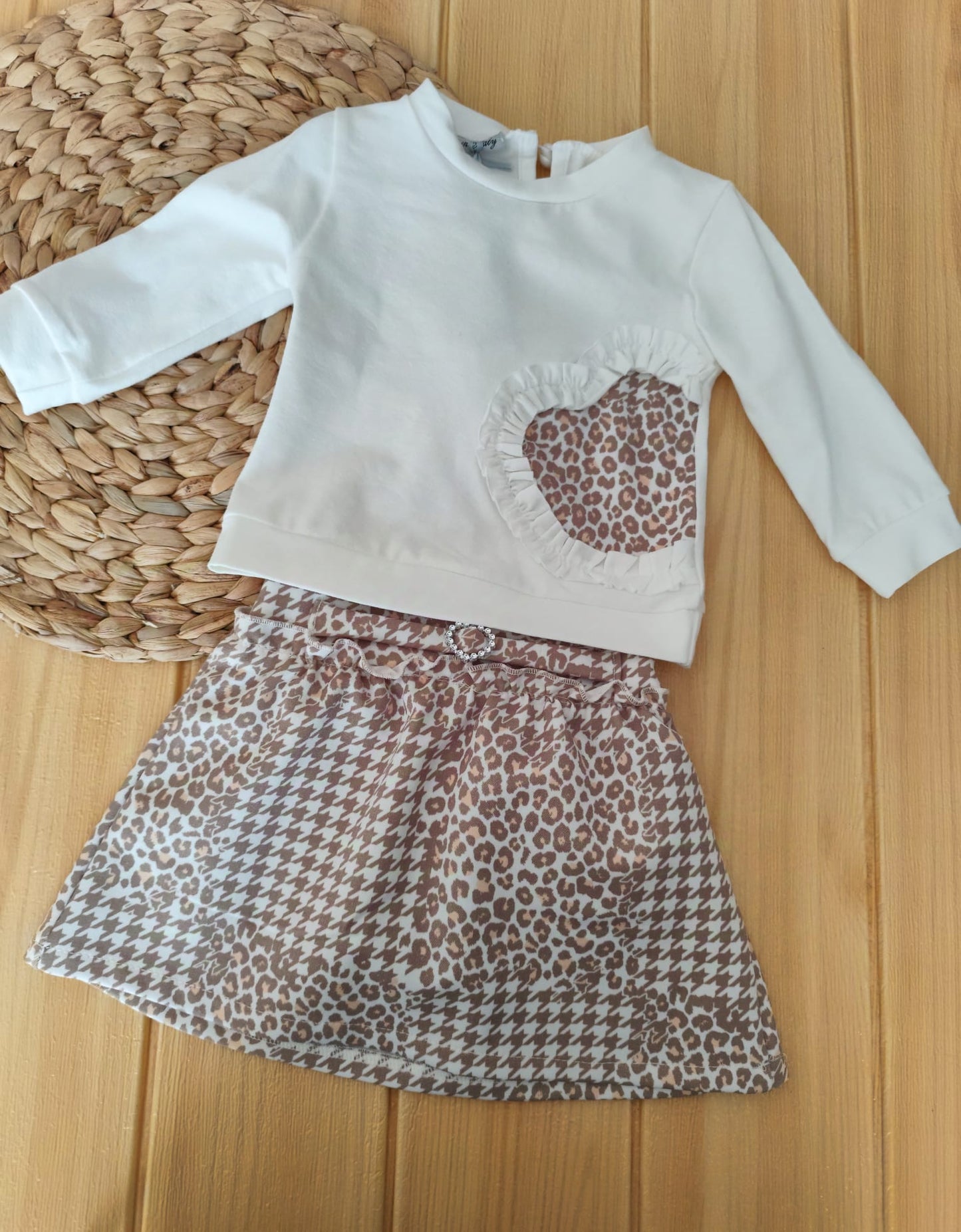 completo bambina dolce luna invernale