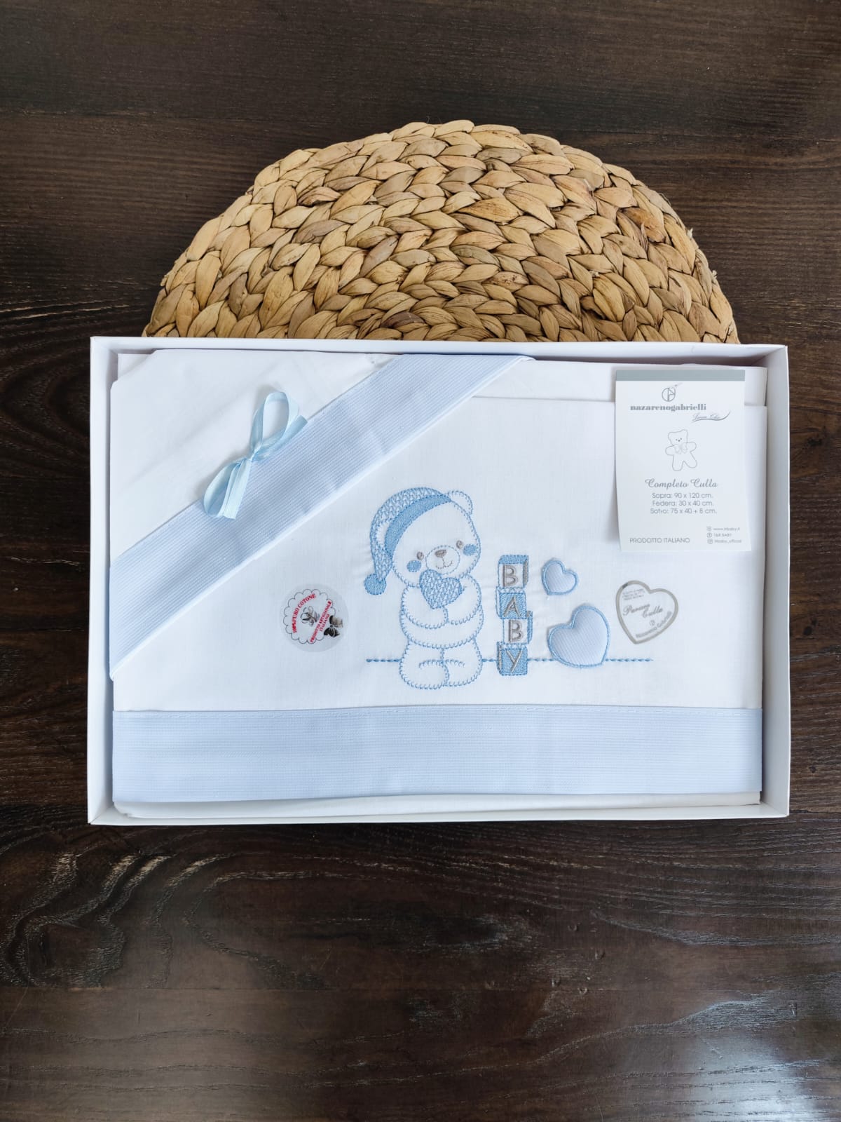 Completo culla Neonato in cotone