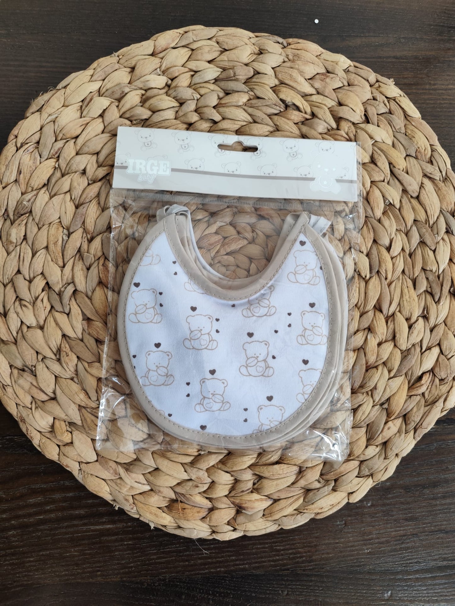 Bavette Neonato neutro in cotone