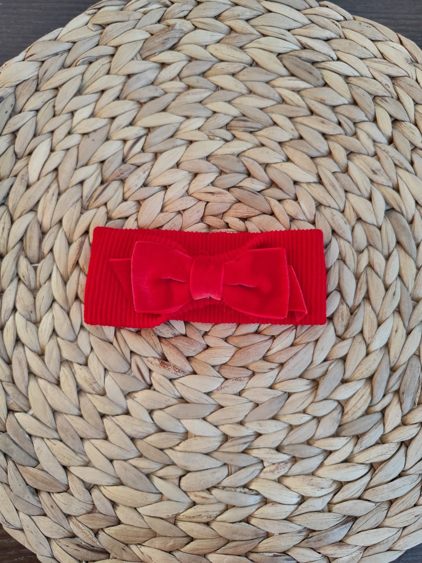 fascia per capelli natalizia