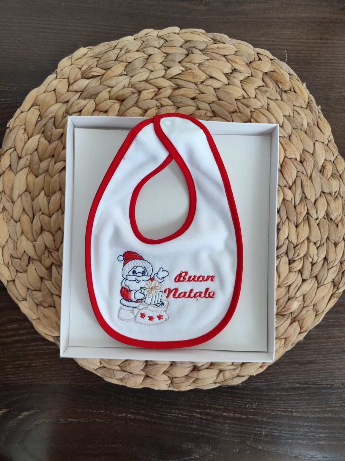 Bavetta Natalizia Unisex "Buon Natale" cod. 1435