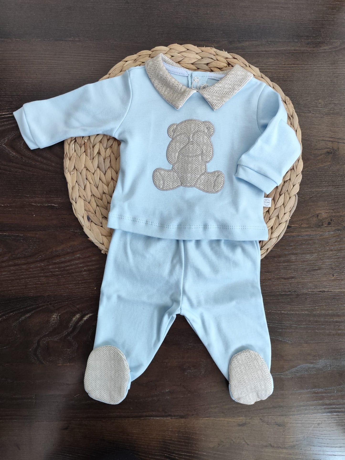 completino in Caldo Cotone celeste