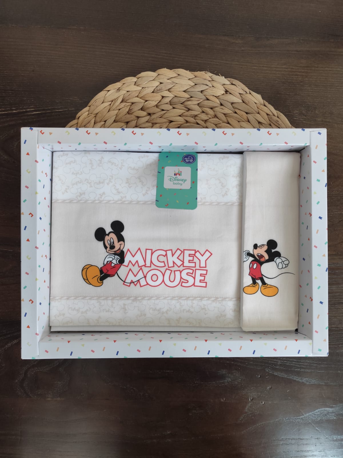 completo culla neonata Disney Topolino