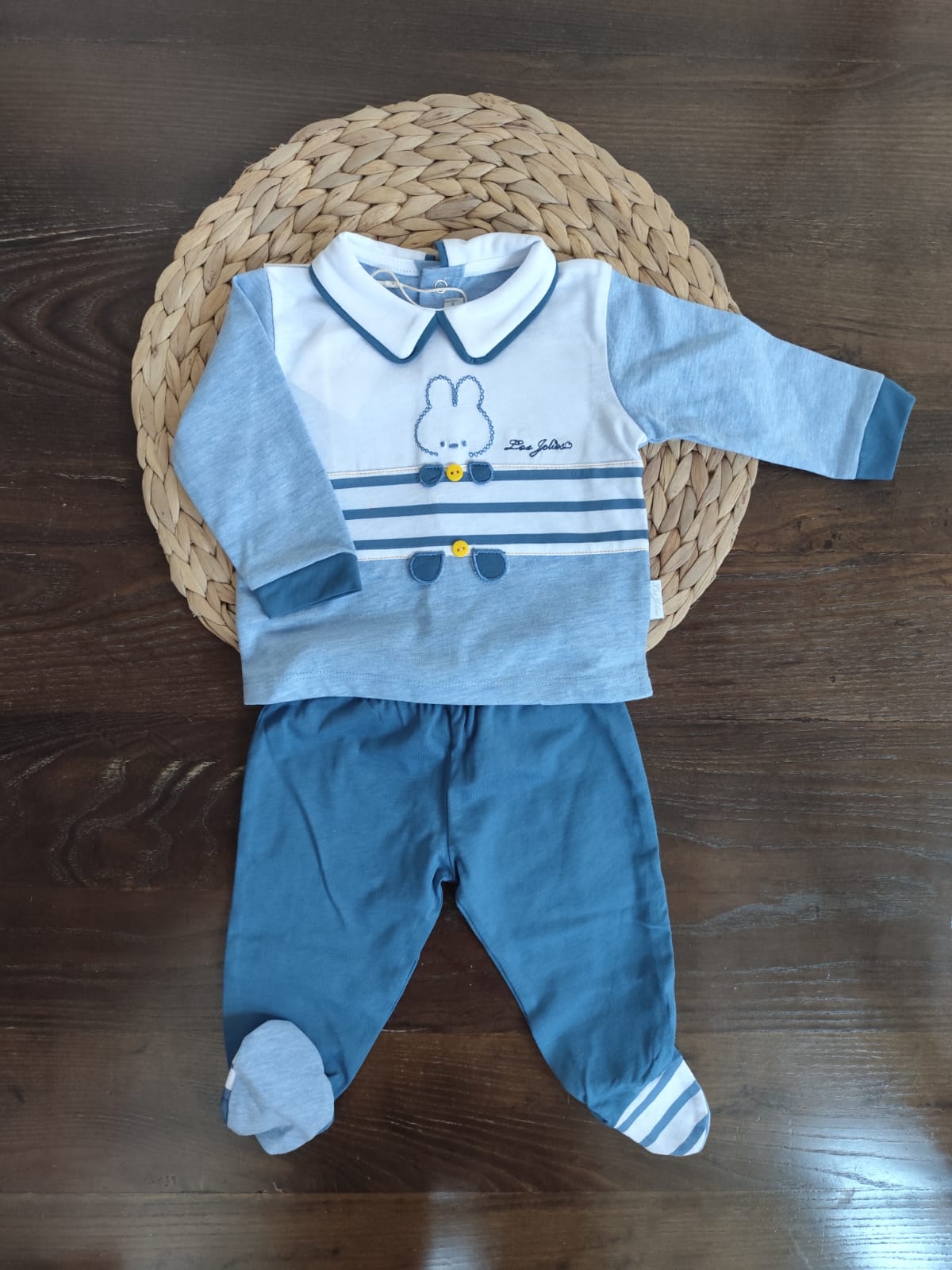 Completino in cotone neonato Les Jolies