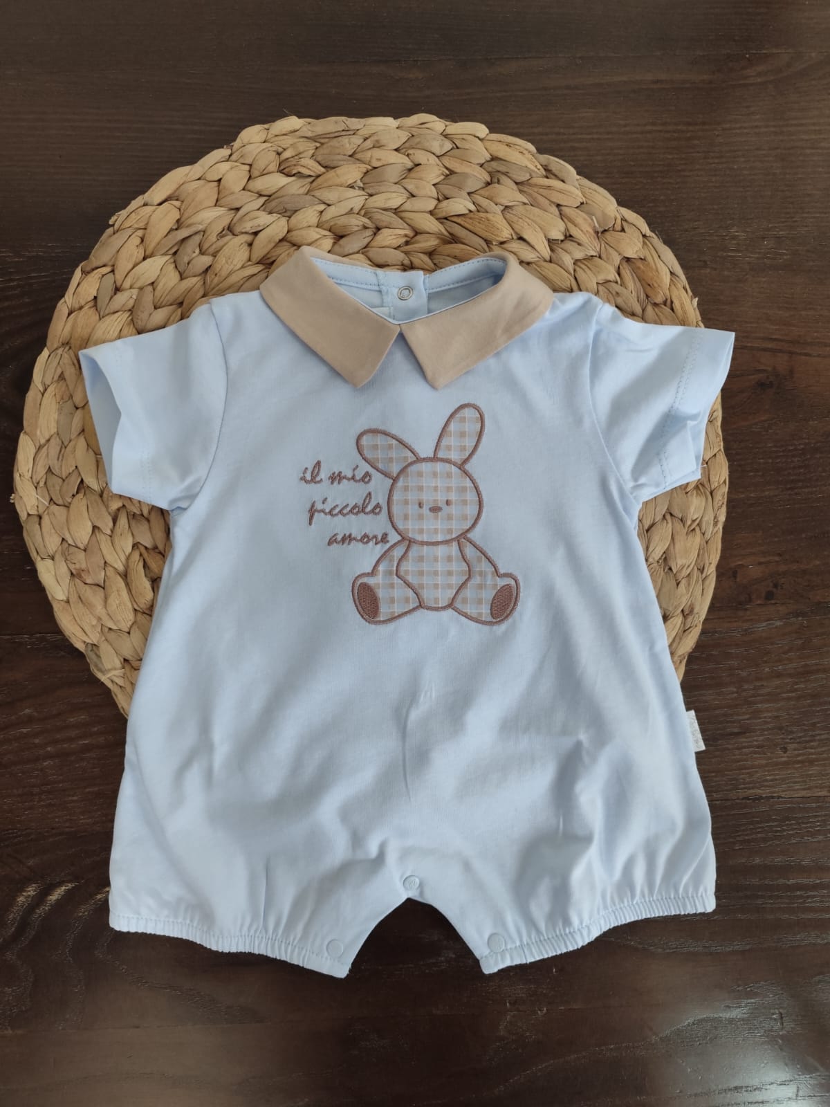 Pagliaccetto in cotone il mio piccolo amore