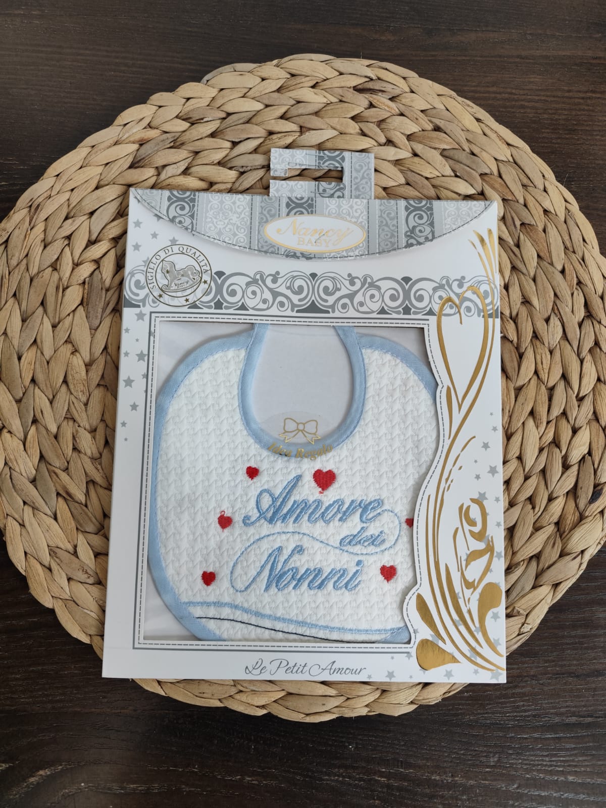 Bavetta Amore dei nonni azzurro