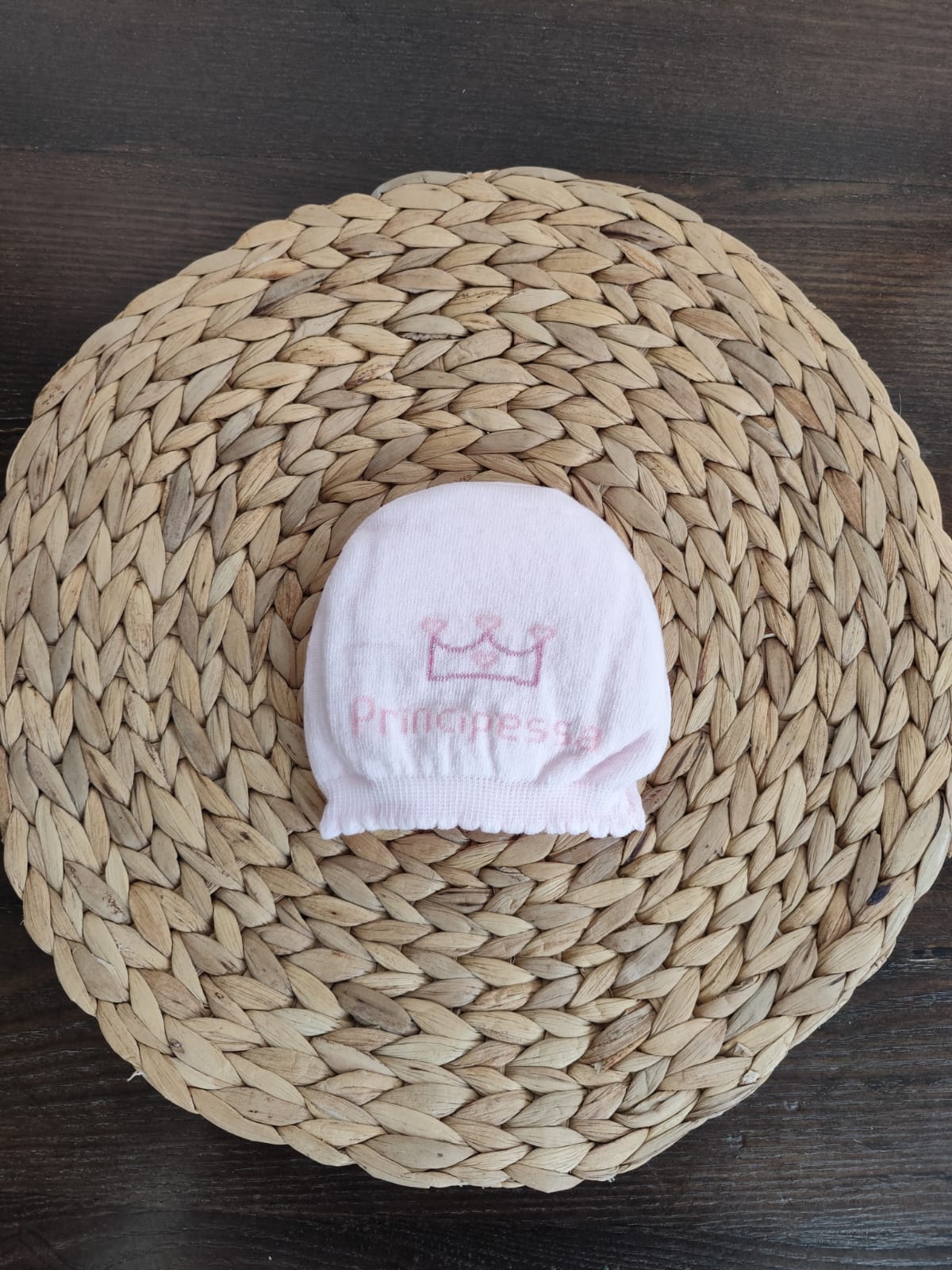 cappellino in cotone "Principessa"