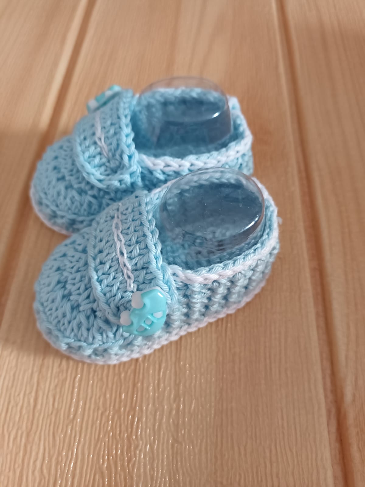 Mocassini neonato fatti a mano