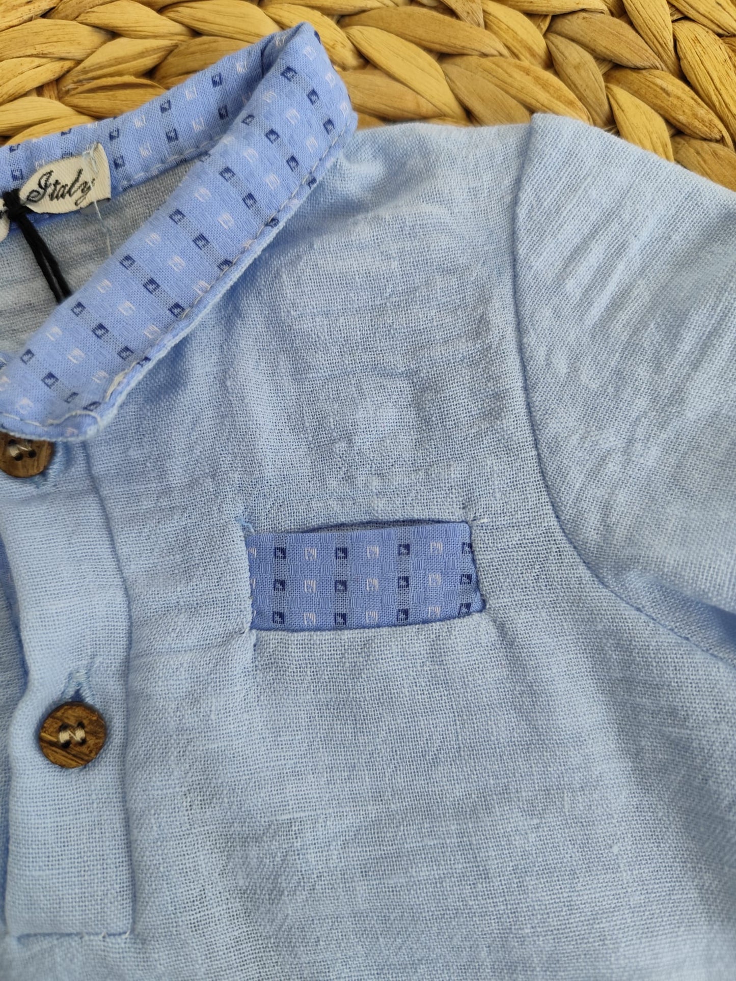 completo bambino in cotone Tema "Sogno blu"