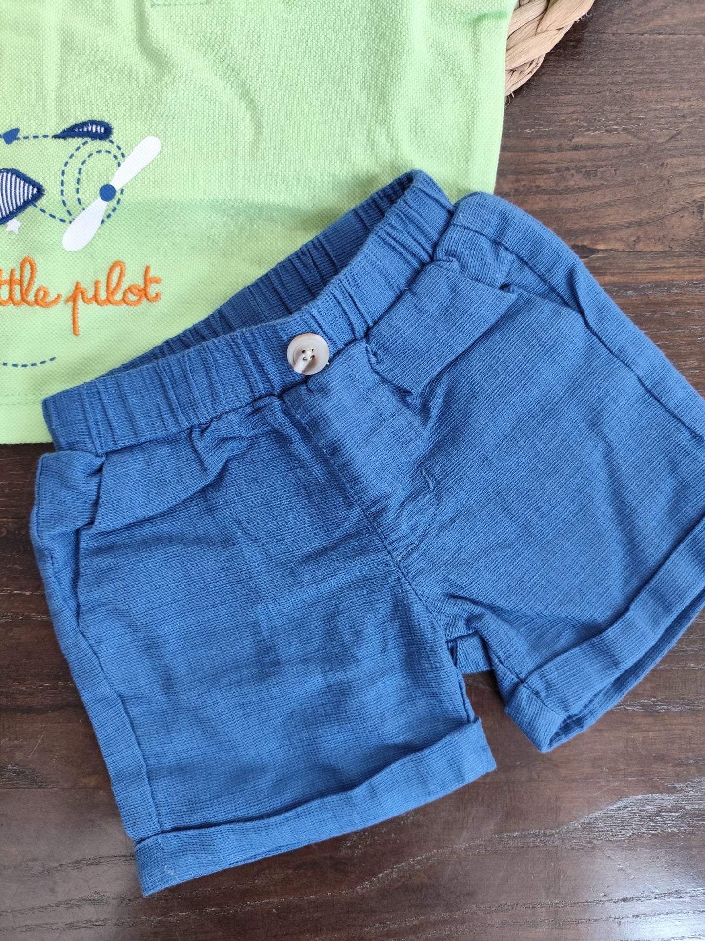 completino bambino in cotone "Mini Star"