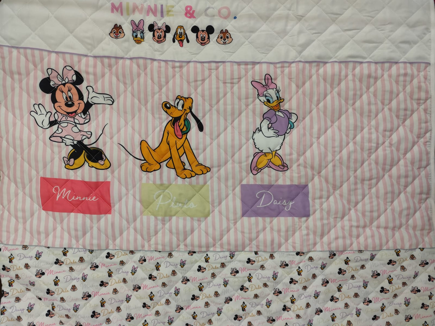 trapuntina lettino disney Minnie