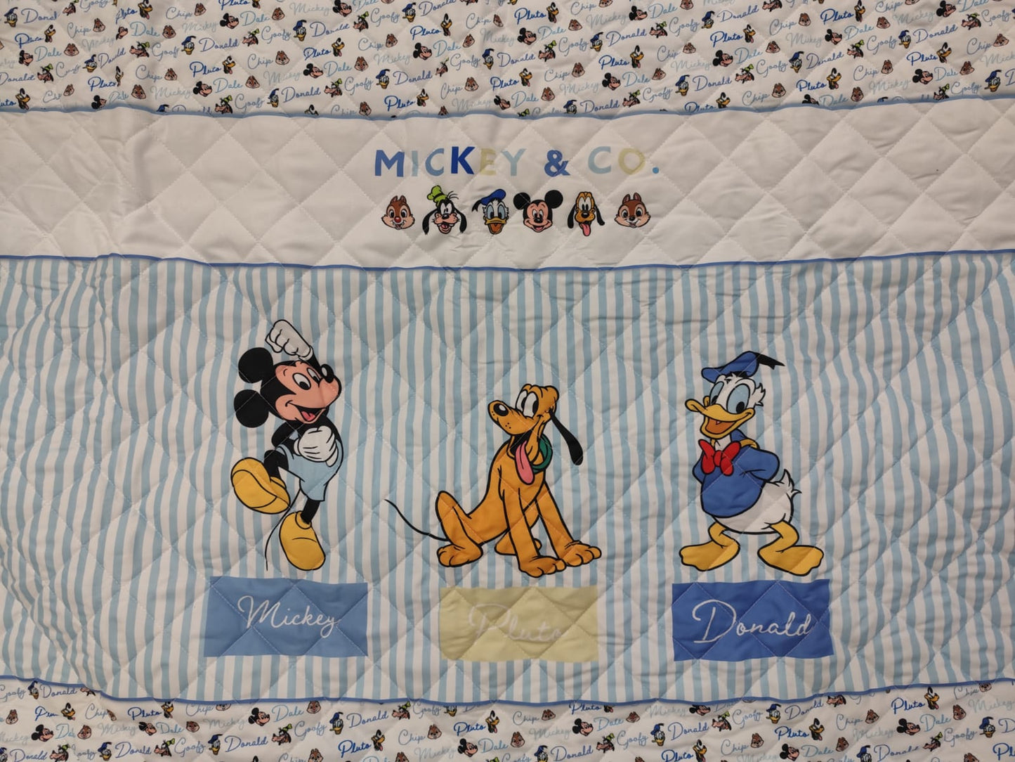 trapuntina lettino disney topolino