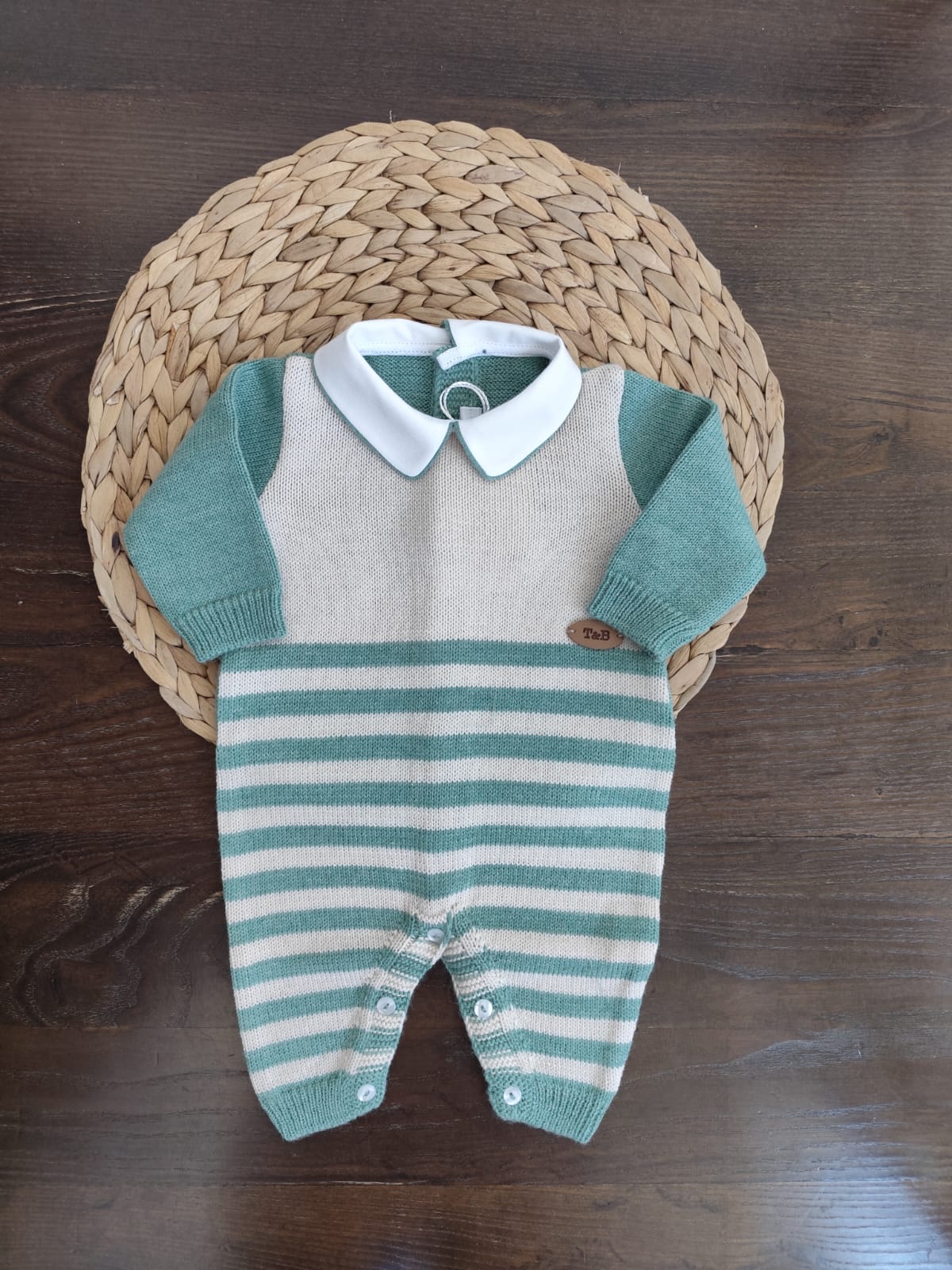 coordinato in misto lana Gio' con tutina