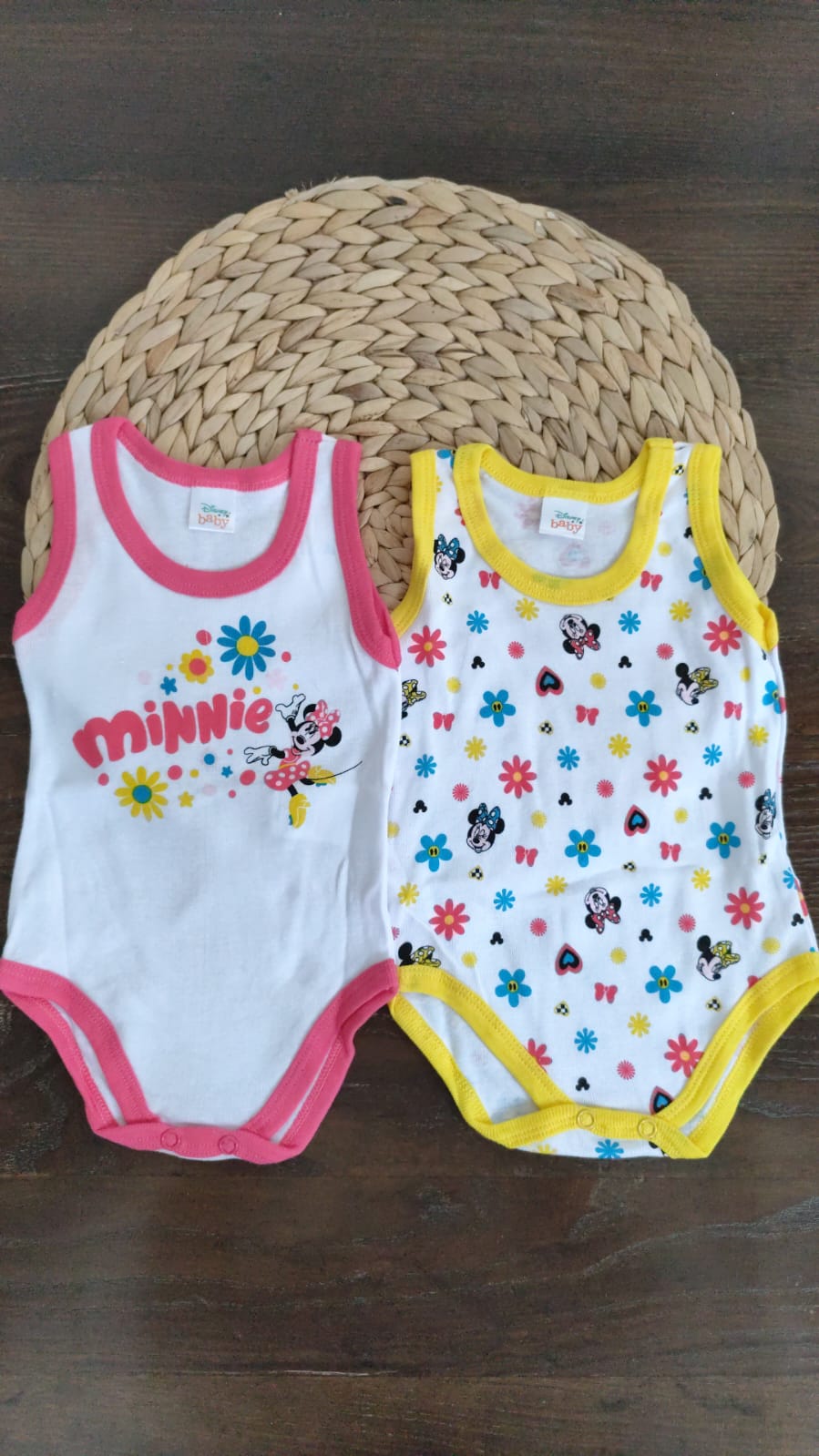 Body in cotone giro manica femminuccia disney