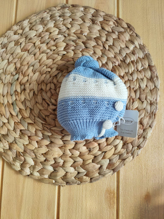 Cappellino nascita in lana 100%