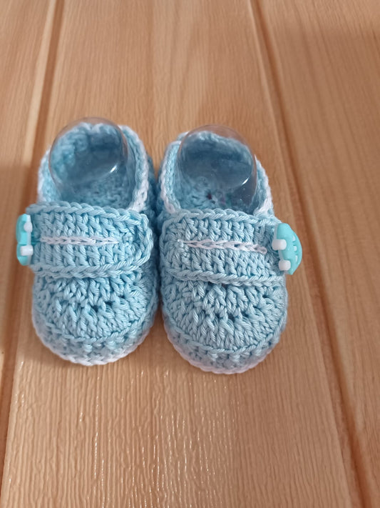 Mocassini neonato fatti a mano