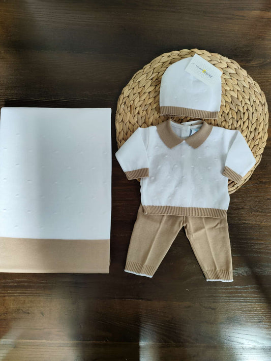 coordinato nascita orsetto reale in filo