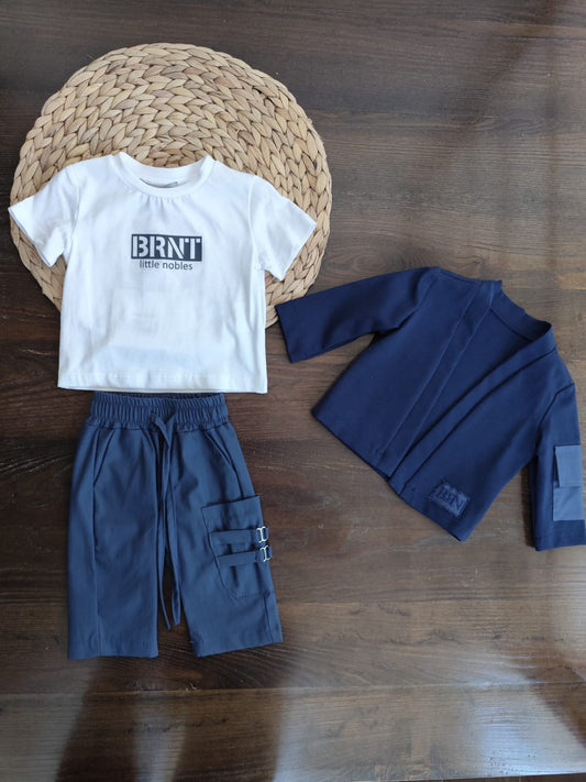 Completino 3 pezzi in cotone