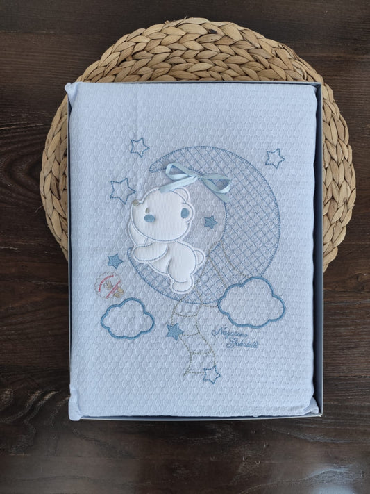 Copertina Lettino neonato in piquet