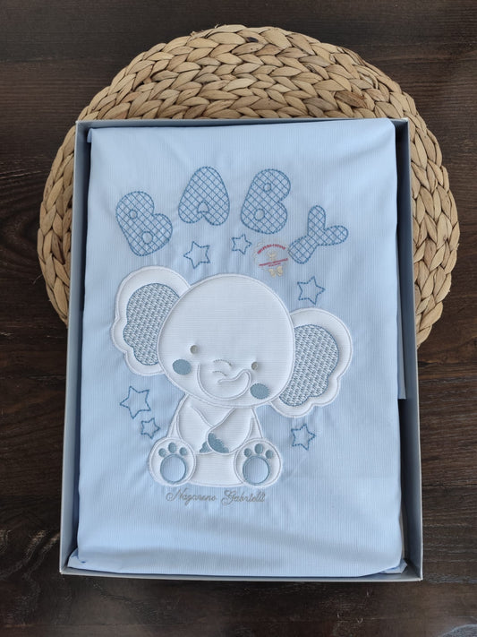 Copertina Culla neonato in piquet