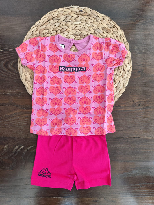 completo bambina sportivo in cotone