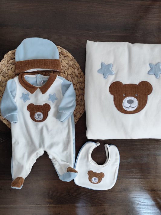 coordinato nascita  in ciniglia "Tommy"