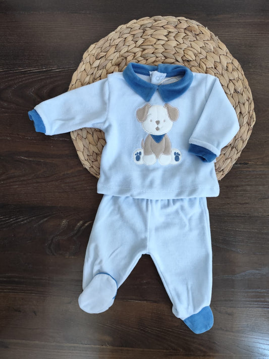 completino in ciniglia neonato les jolies