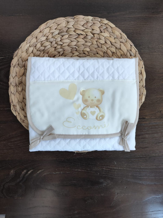 fasciatoio da viaggio in tessuto vari colori