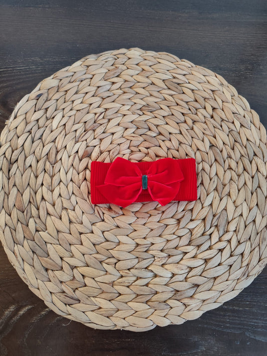 fascia per capelli natalizia