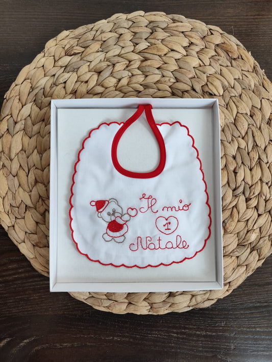 Bavetta Natalizia Unisex " Il Mio Primo Natale" cod. 1554