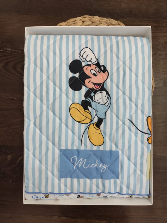 trapuntina lettino disney topolino