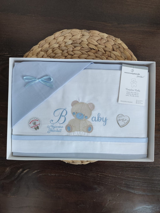 Completo culla Neonato in cotone