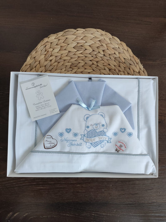 Completo Lettino in cotone