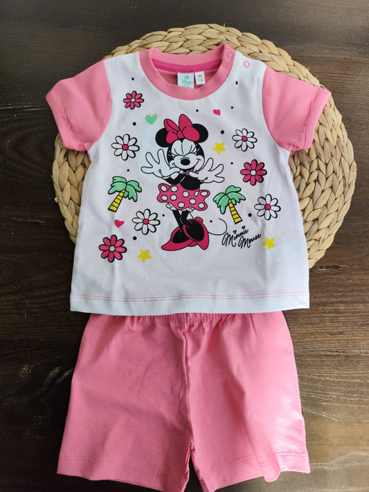 Pigiamino neonata Disney in cotone corto