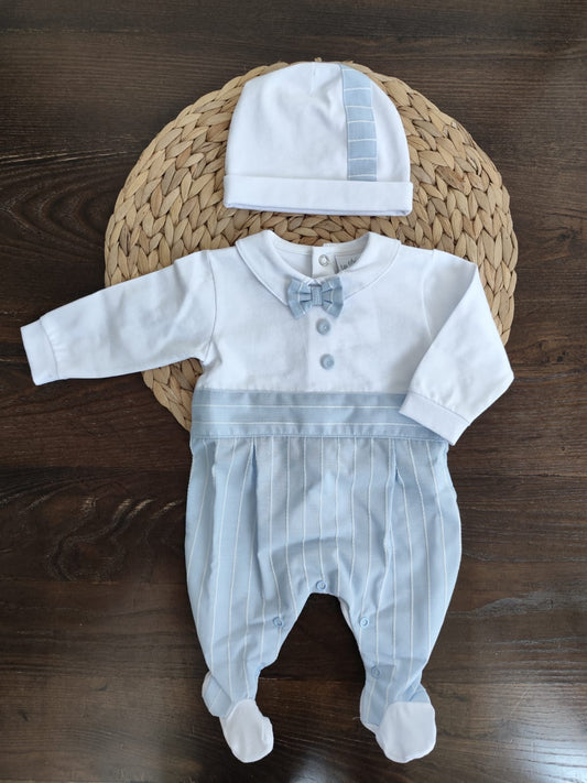 coordinato nascita in cotone "piccolo ometto"