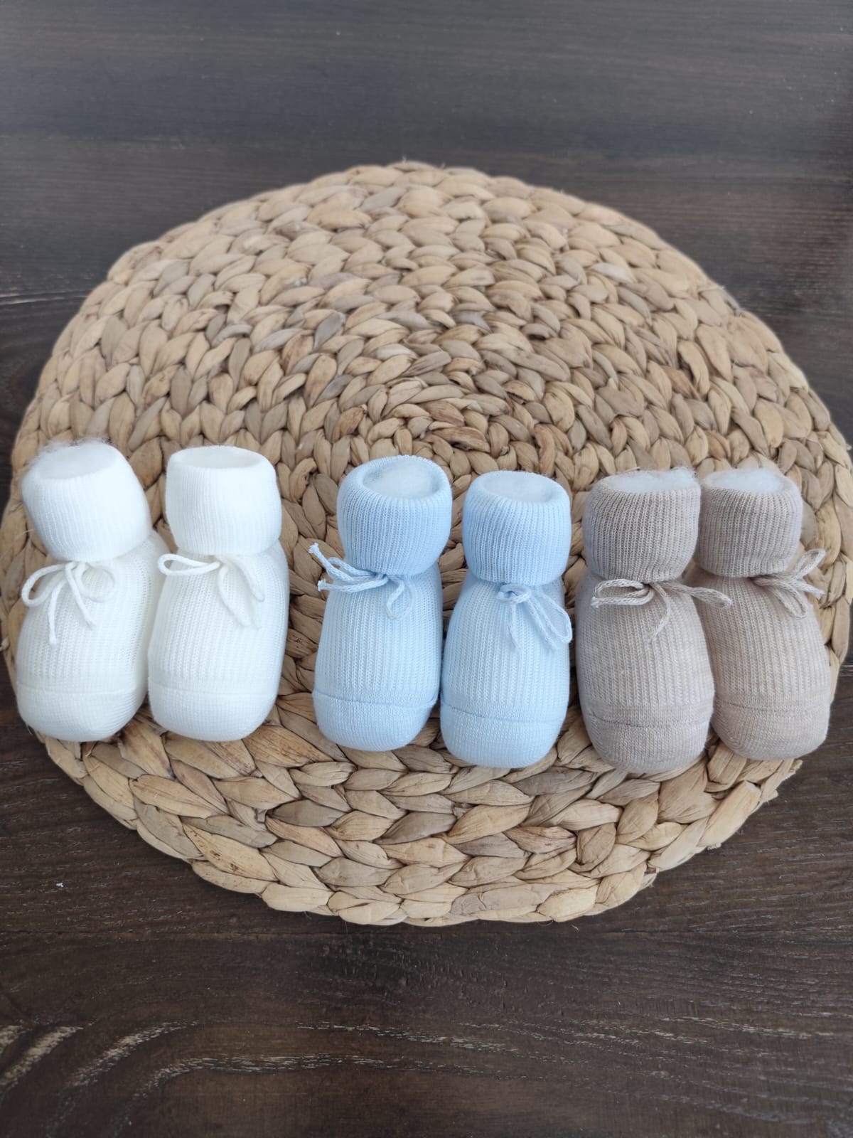 Babbucce in caldo cotone neonato/a art. 1300T