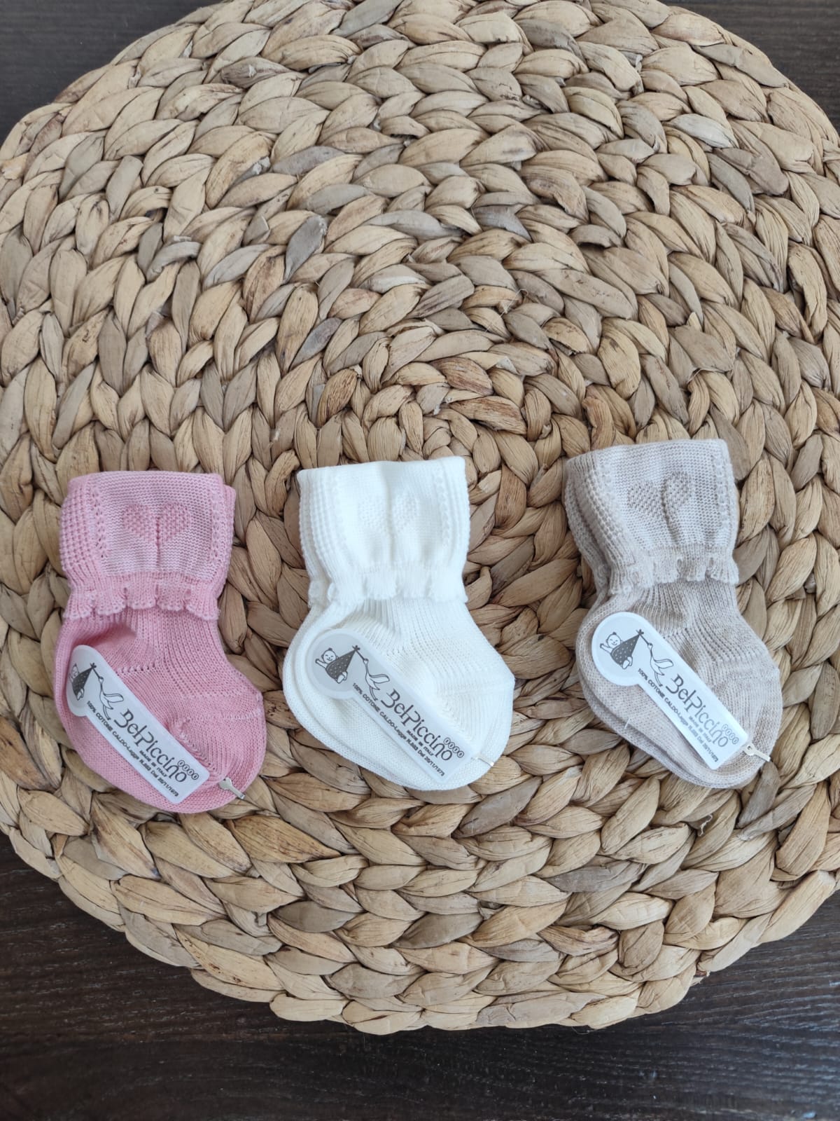 Calzini Cotone Caldo Neonato/a art. 4365c