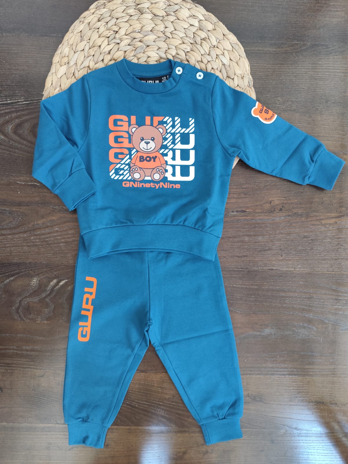 Tuta Guru neonato in cotone
