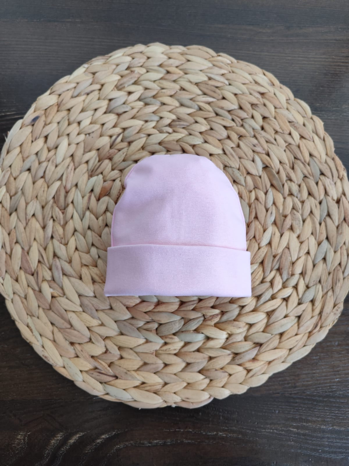 Cappellino nascita in cotone neonata/neonato con possibile personalizzazione