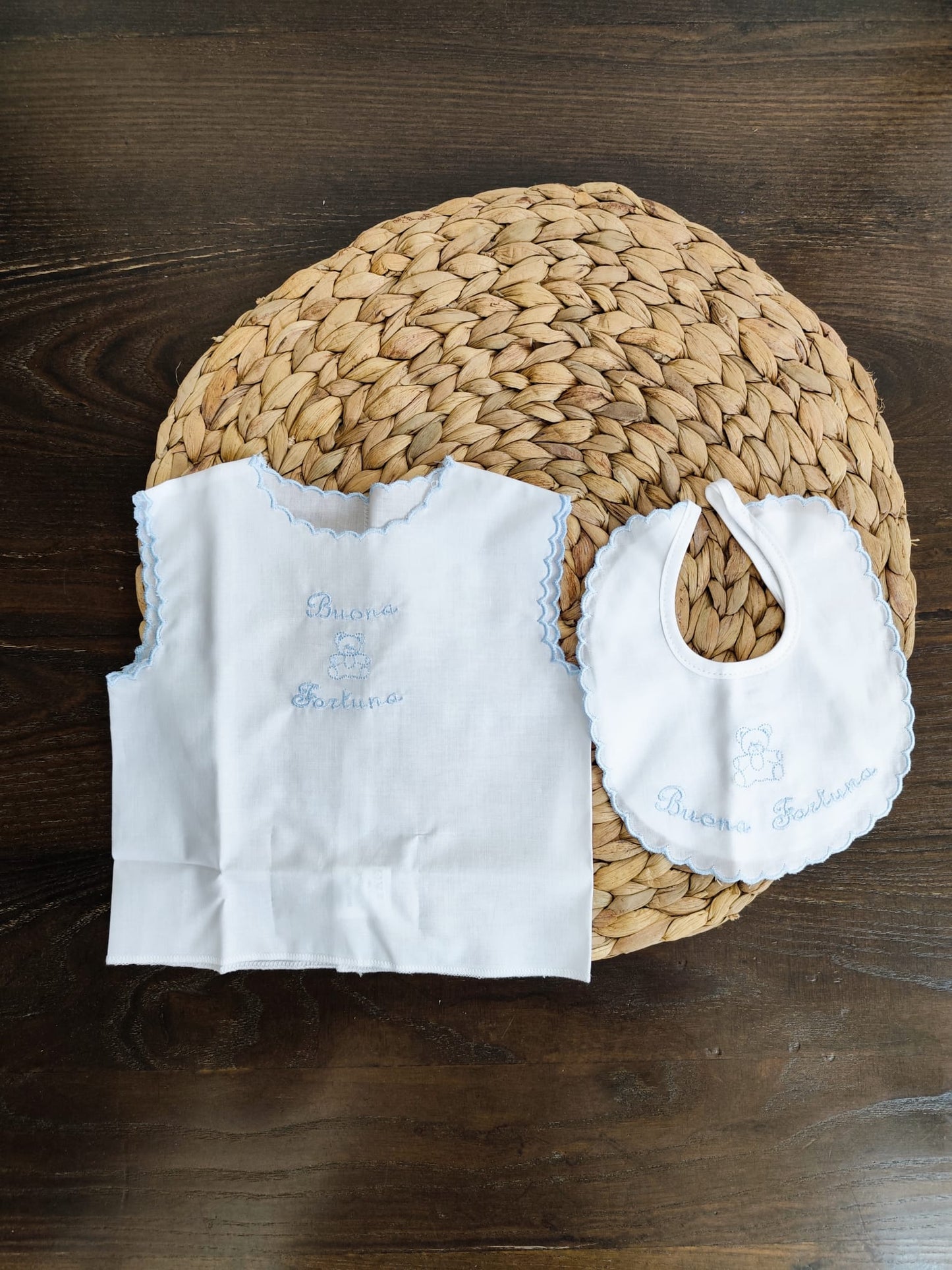 set Camicino e bavetta della Fortuna