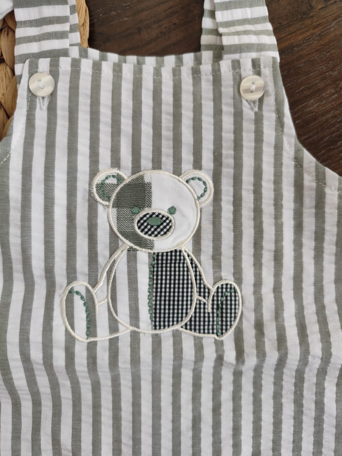 pagliaccetto Teddy in cotone