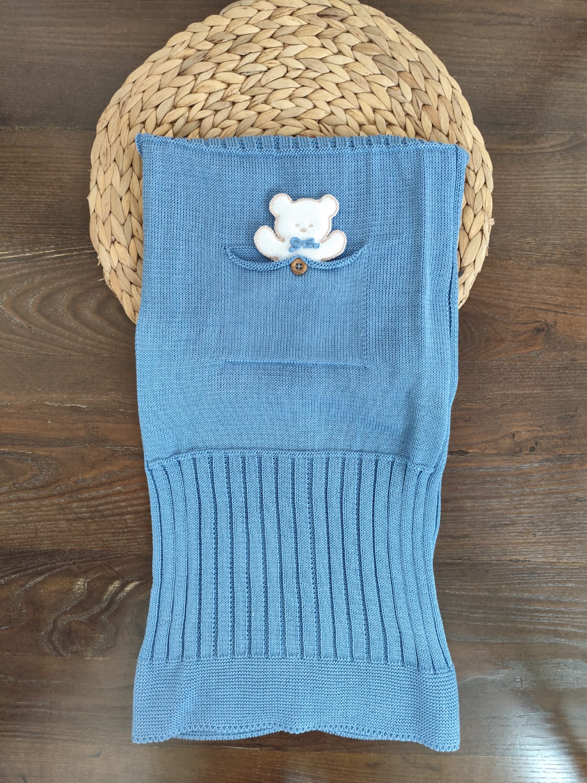 coordinato nascita Noah in filo di cotone con tutina