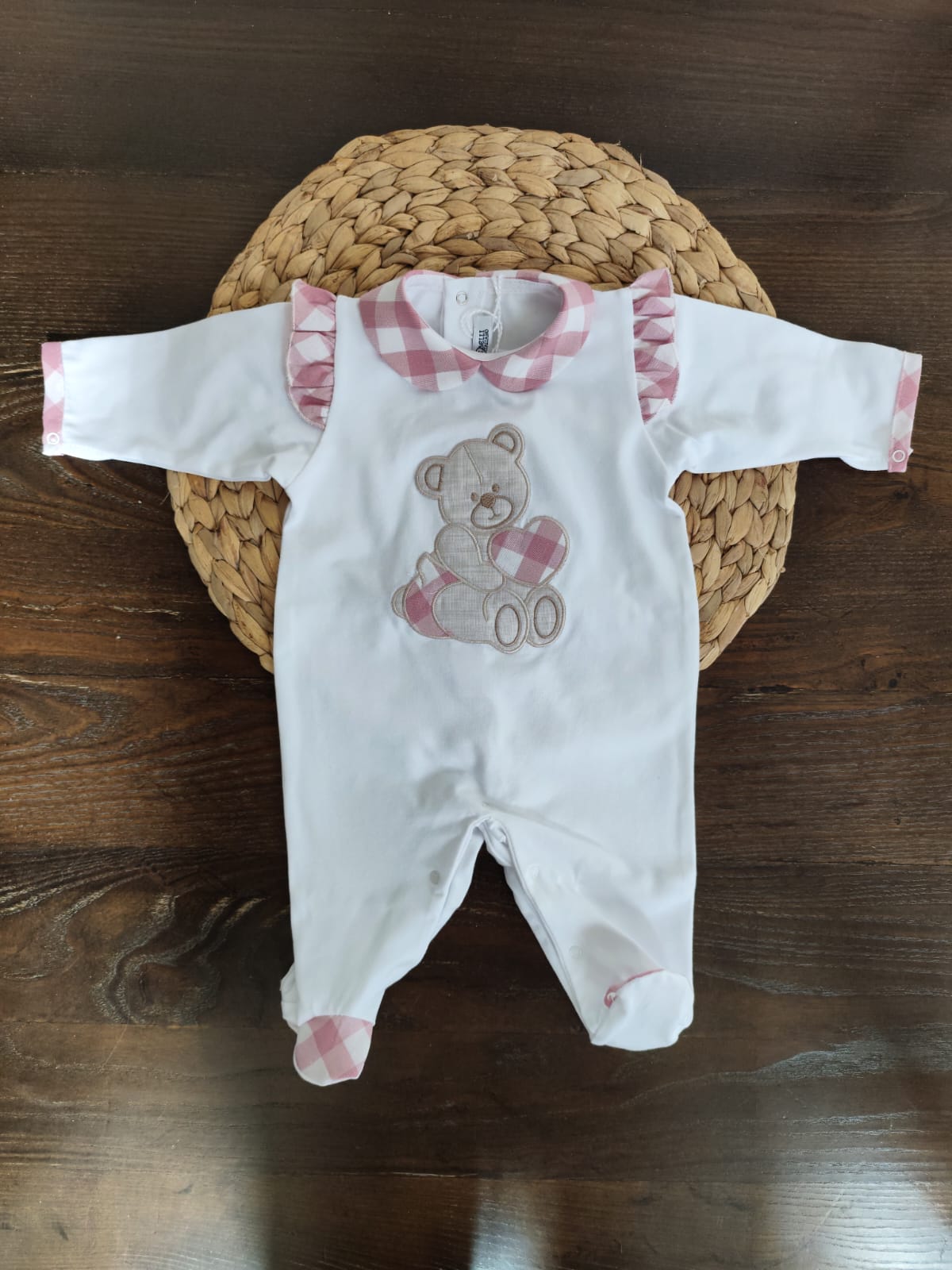 Coordinato nascita "Bella" in cotone