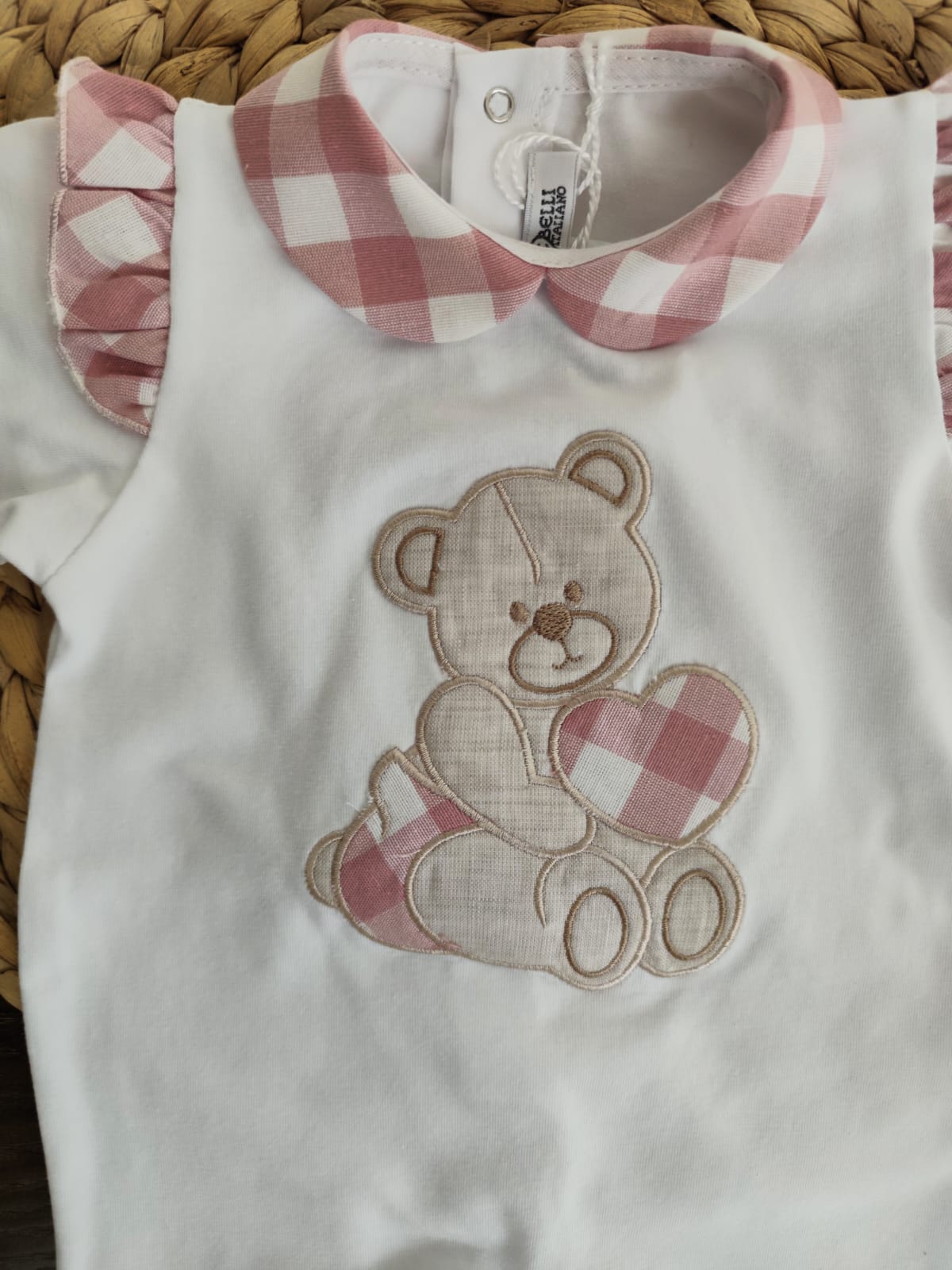 Coordinato nascita "Bella" in cotone
