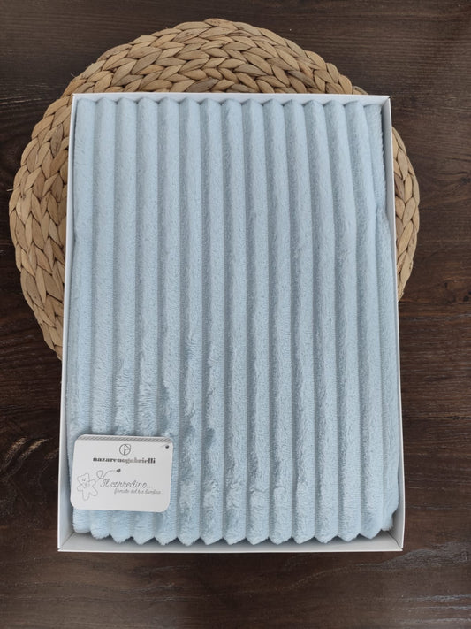 coperta invernale in coral per lettino vari colori