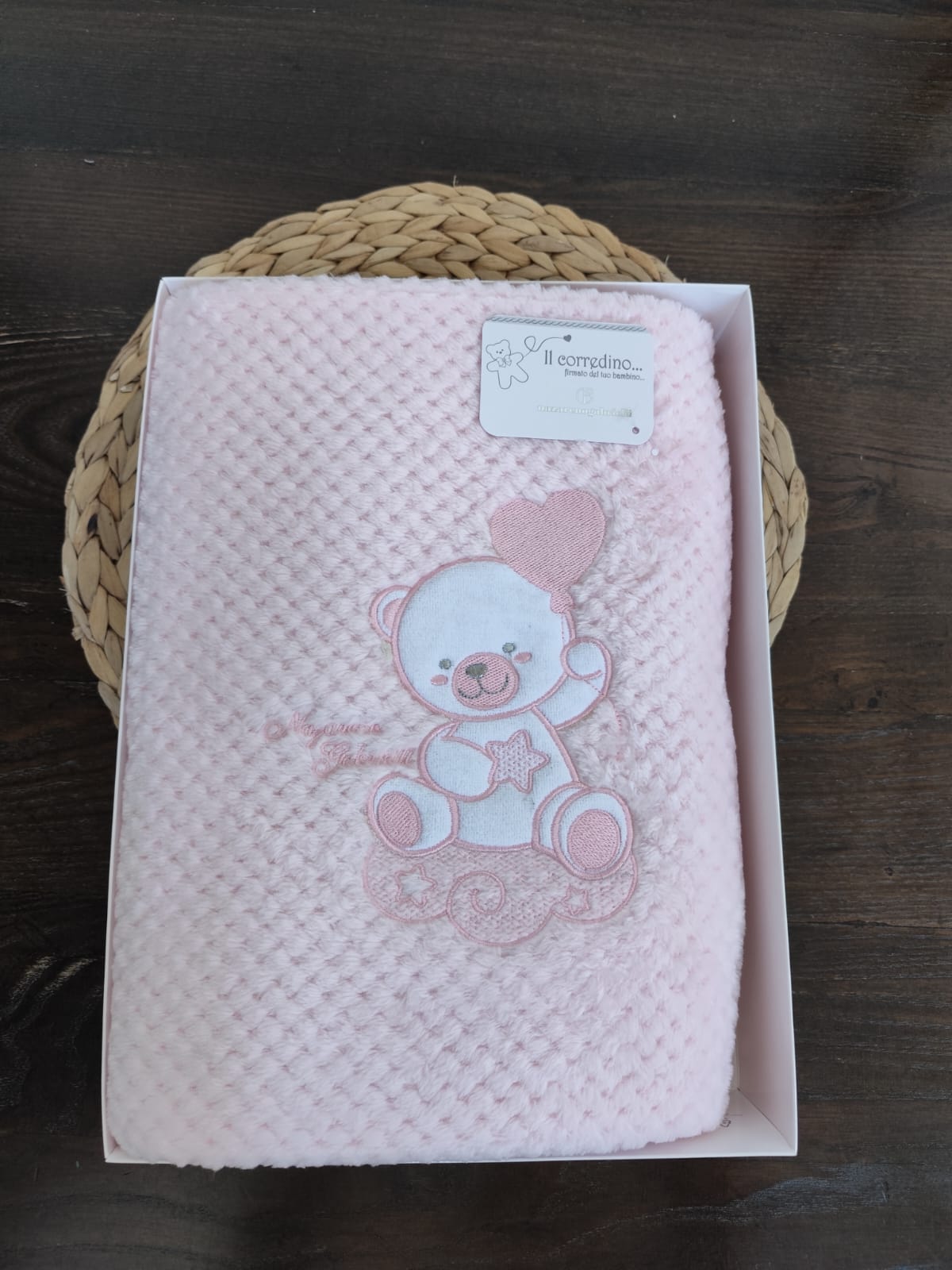 coperta invernale in coral per lettino vari colori