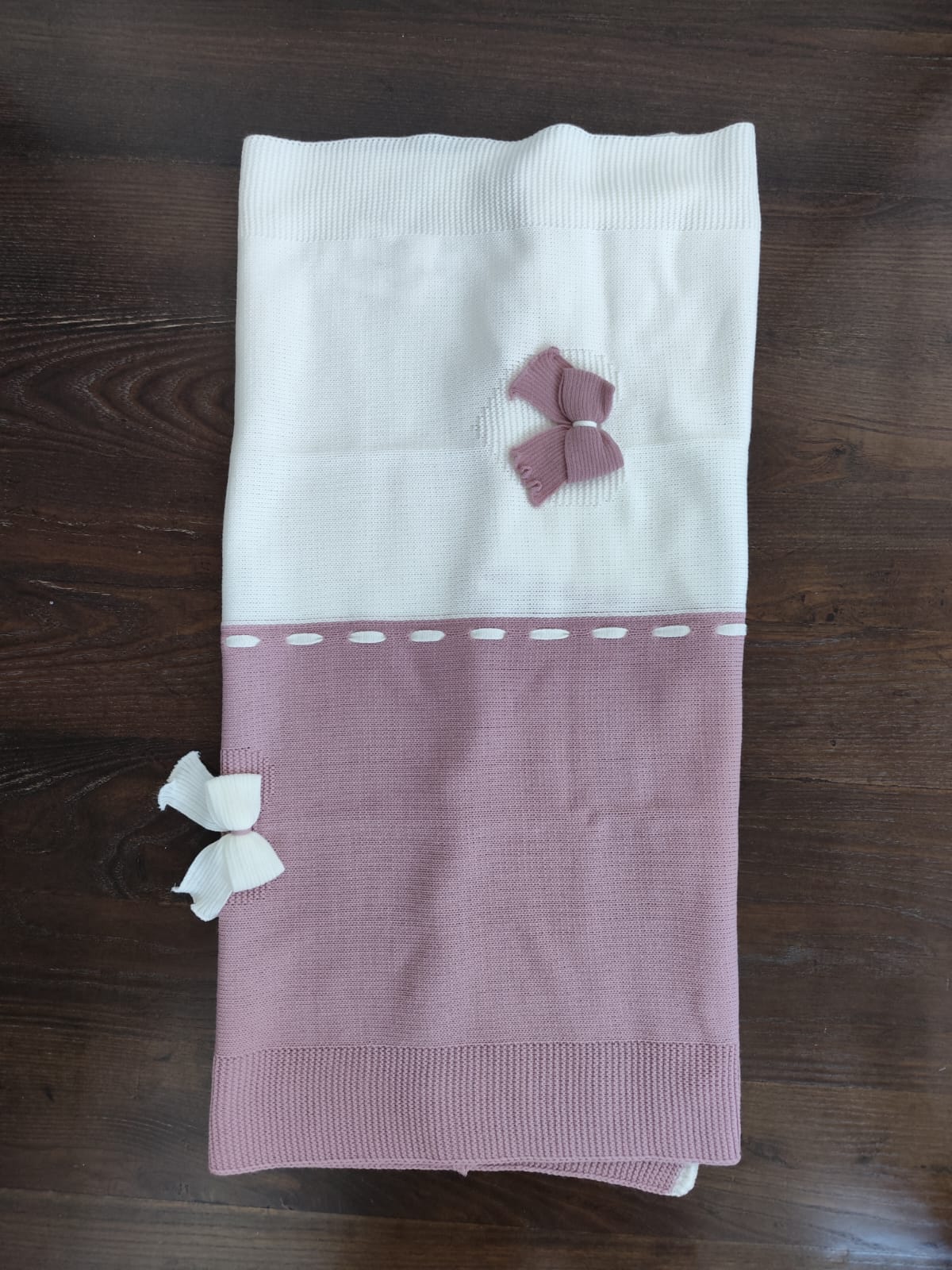 Coordinato Nascita in misto lana Lily con pagliaccetto