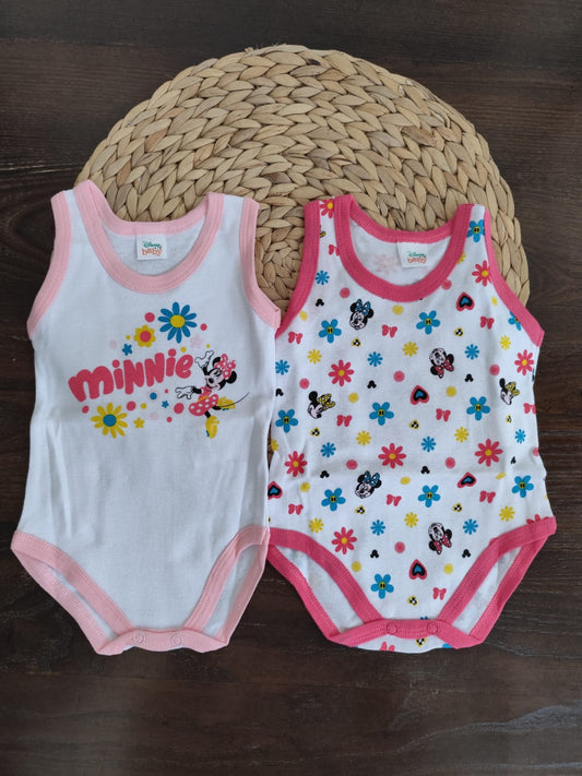 Body in cotone giro manica femminuccia disney