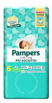 Pampers Baby Dry 6 Misura