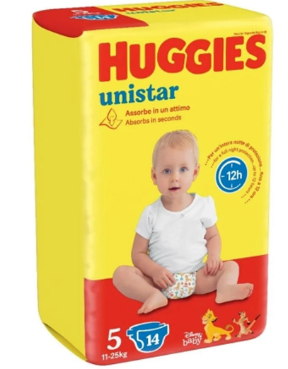 Pannolini Huggies 5 Misura